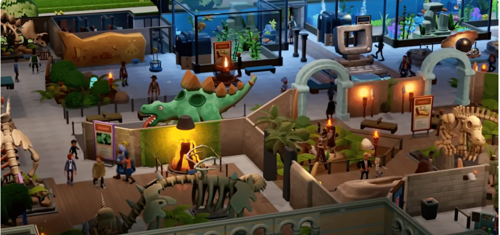 Jeux de simulation de vie Two point museum