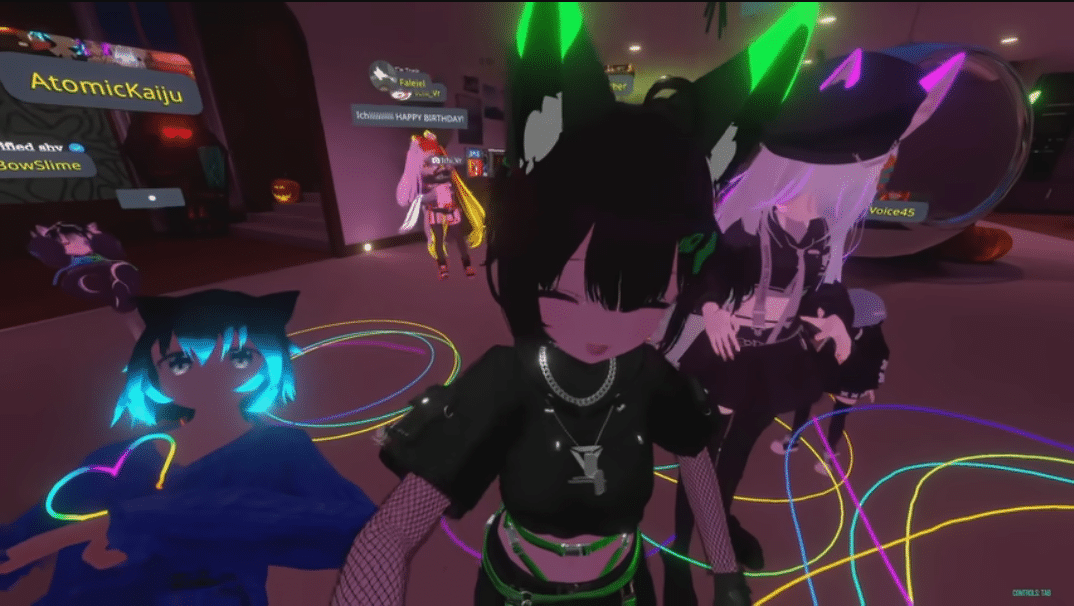 Appli pour se faire des amis dans la VR VRChat