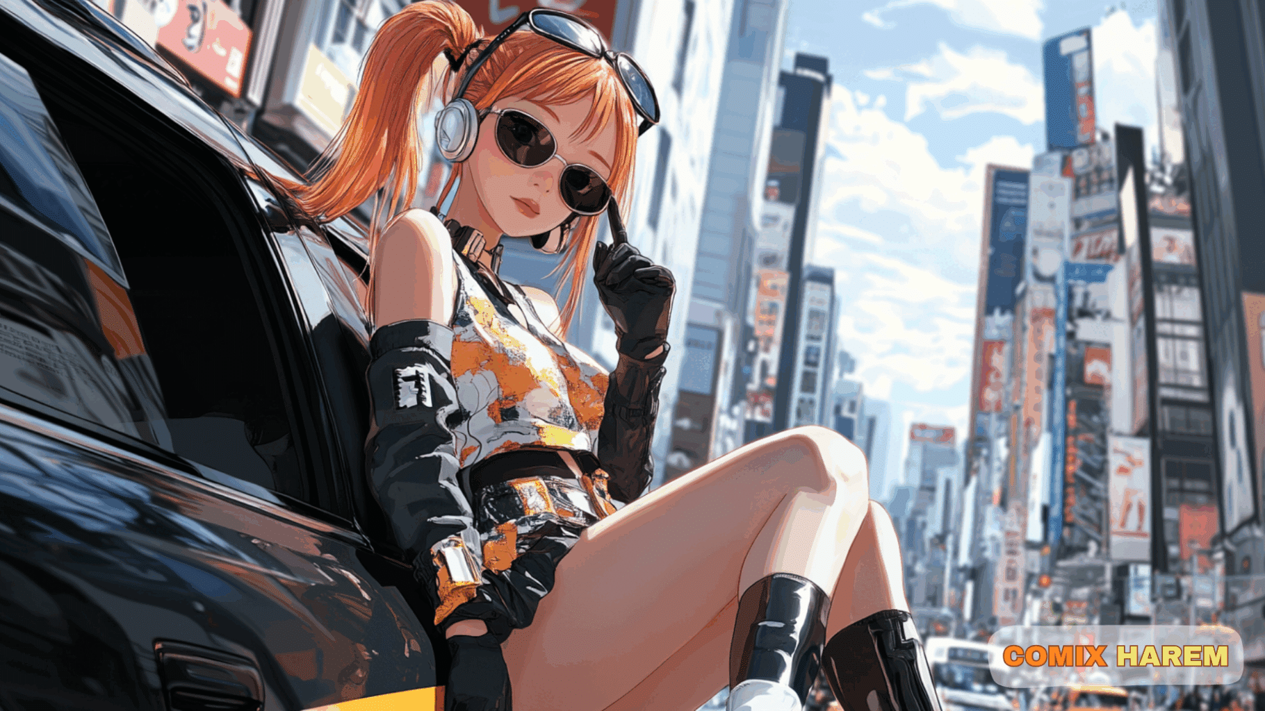Comix Harem : un style cartoon déjanté dans l'univers des free VR porn games