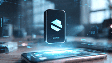 Sceneform logo 3D