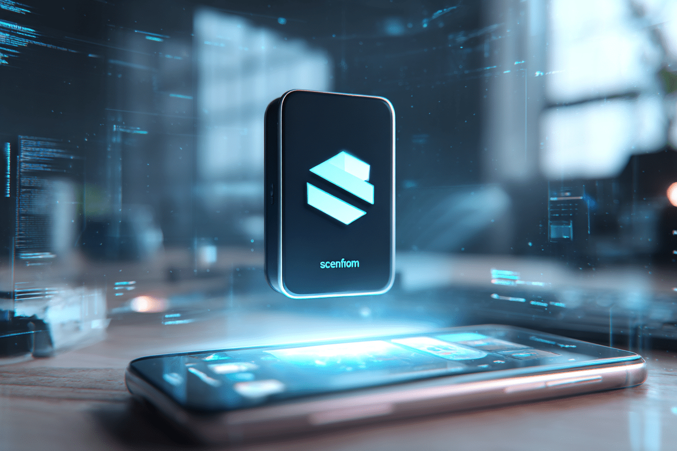 Sceneform logo 3D