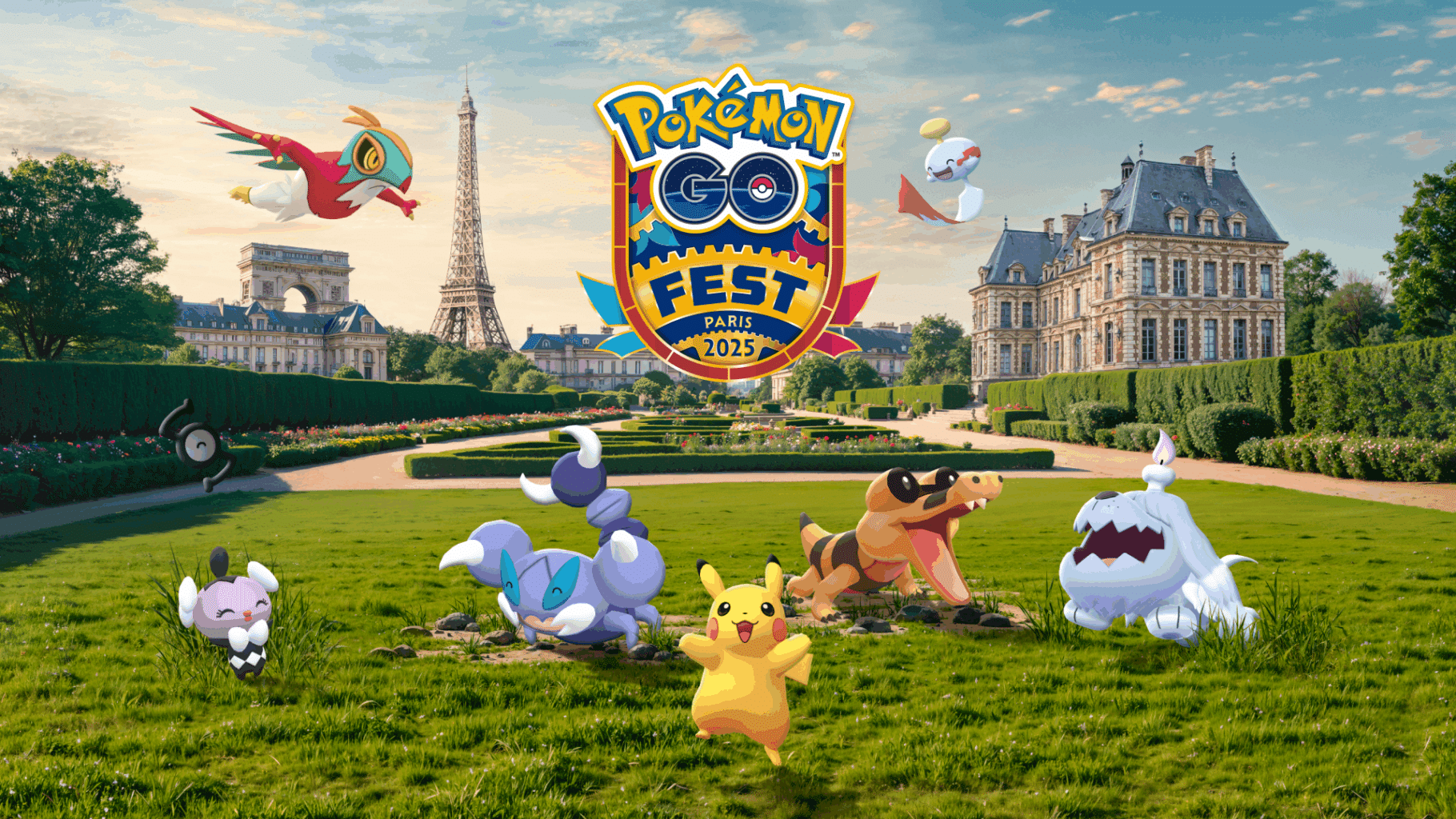 Le Pokémon GO Fest s'invite au Parc départemental de Sceaux