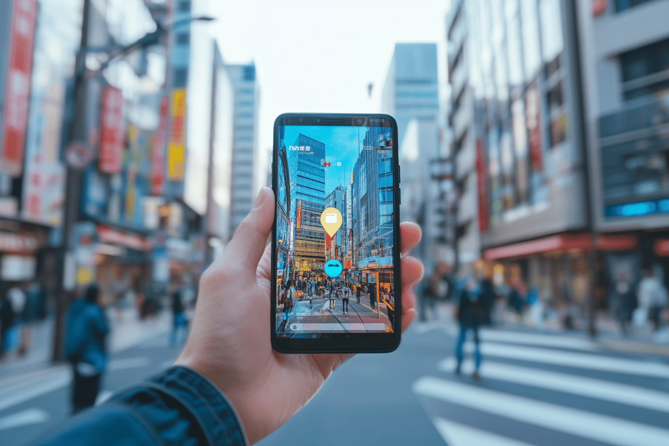 Intégrer l'IA Gemini dans une application Android XR interface AR sur smartphone
