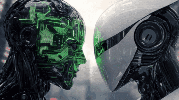 Android XR vs Apple vision Pro robot face à face