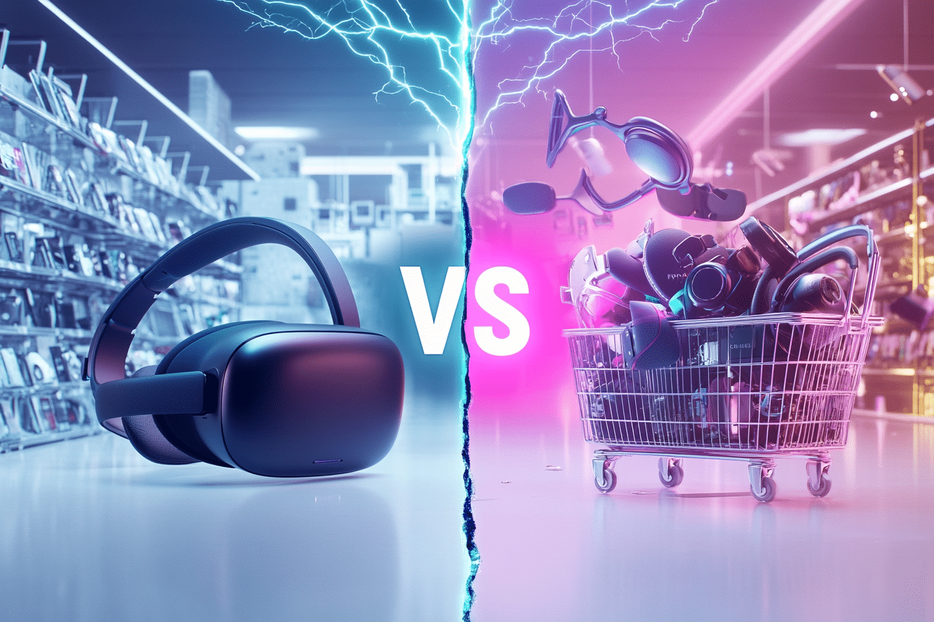 Android XR vs Apple vision Pro image VS