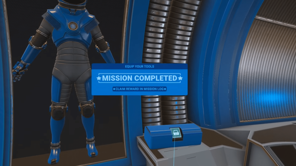 Surviving Mars VR gameplay