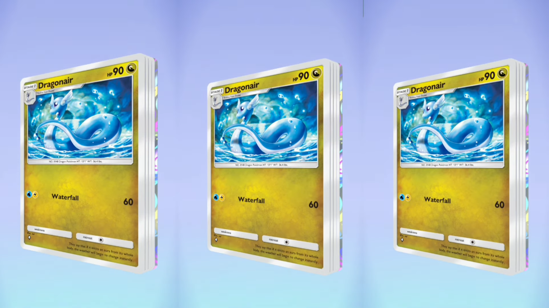 Anciens Packs Pokémon TCG Pocket cartes Dragonair