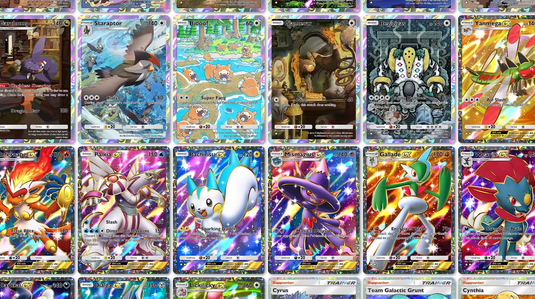 Dialga ex et Yanmega ex Collection cartes Pokémon TCG