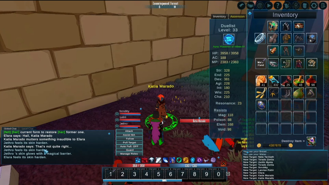 Erenshor gameplay