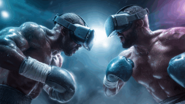 Meta Quest 3 vs PSVR 2 combat entre deux boxers avec casque VR