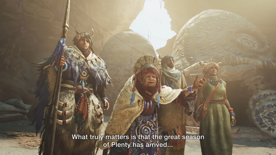 Mod Monter Hunter Wilds personnages dans le jeu