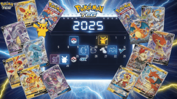 Calendrier sortie Pokémon 2025