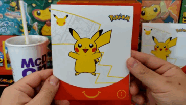 Unboxing carte Pokémon McDo