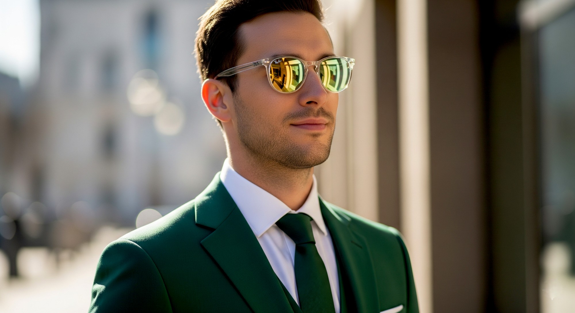 homme en lunettes Ray-Ban Meta Gen 2