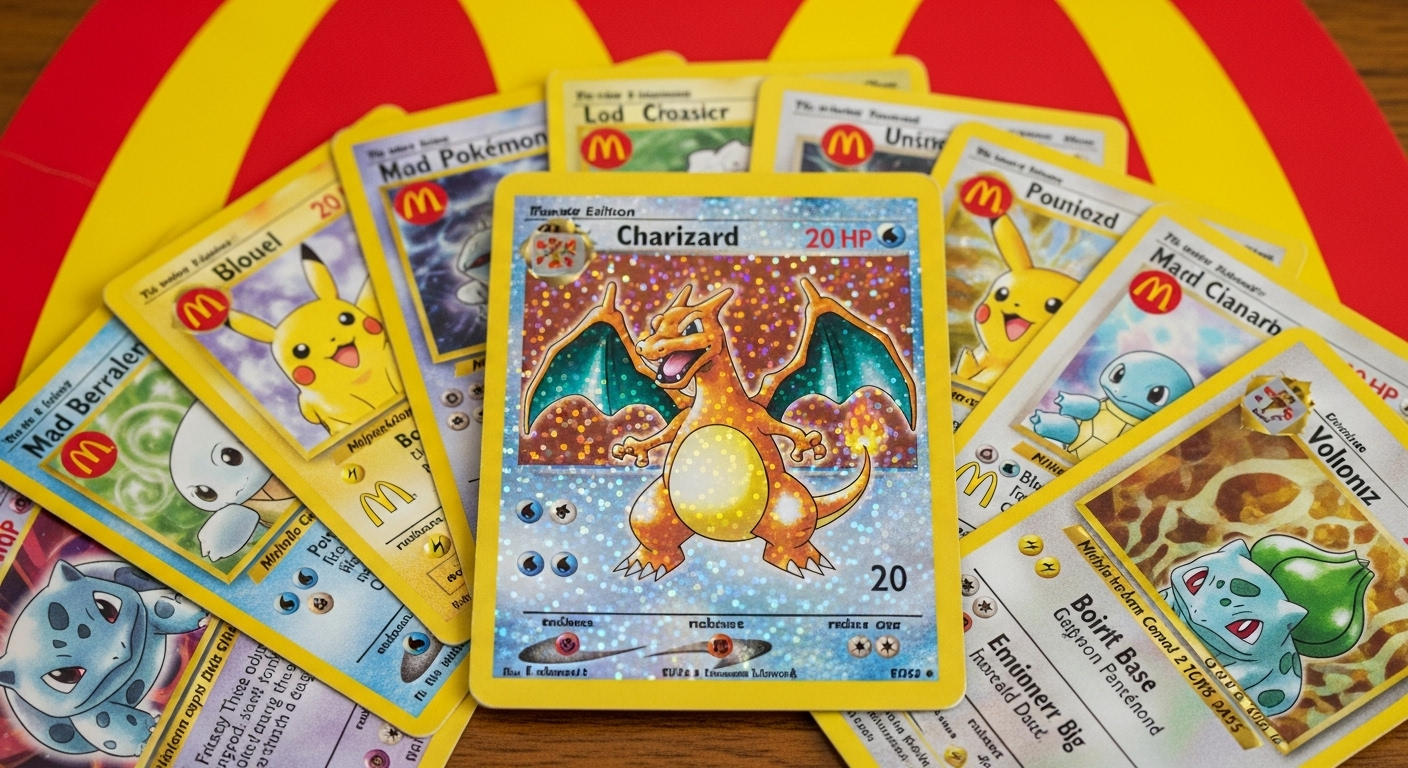 Cartes Pokémon McDo Dracaufeu