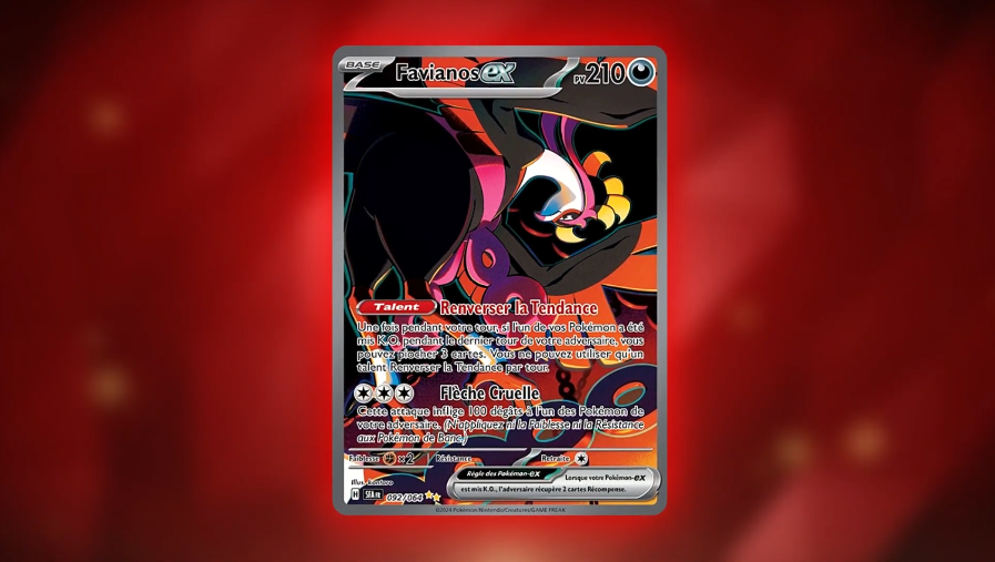 Carte Pokémon de l'extension Fable Nebuleuse