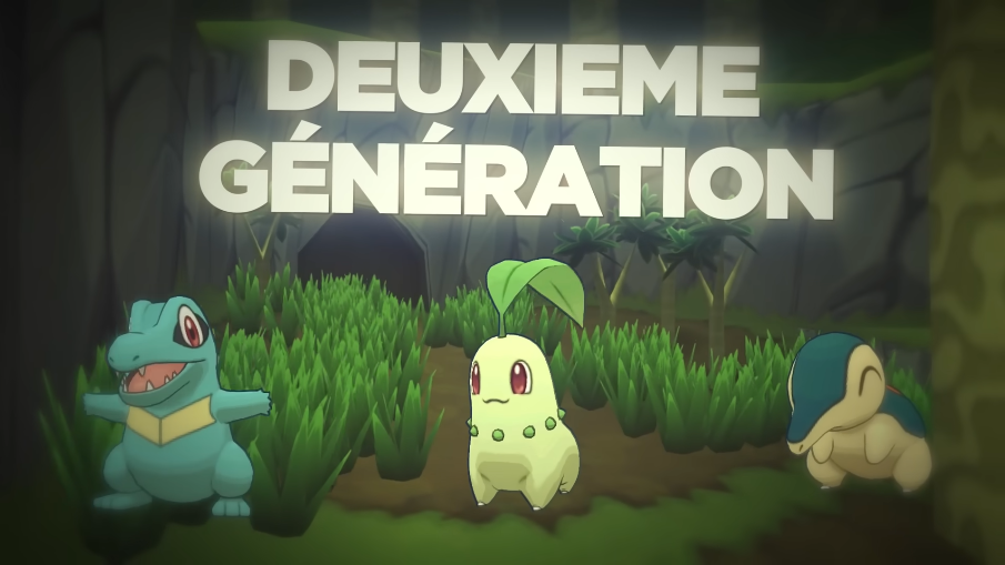 Starters Pokémon de Johto