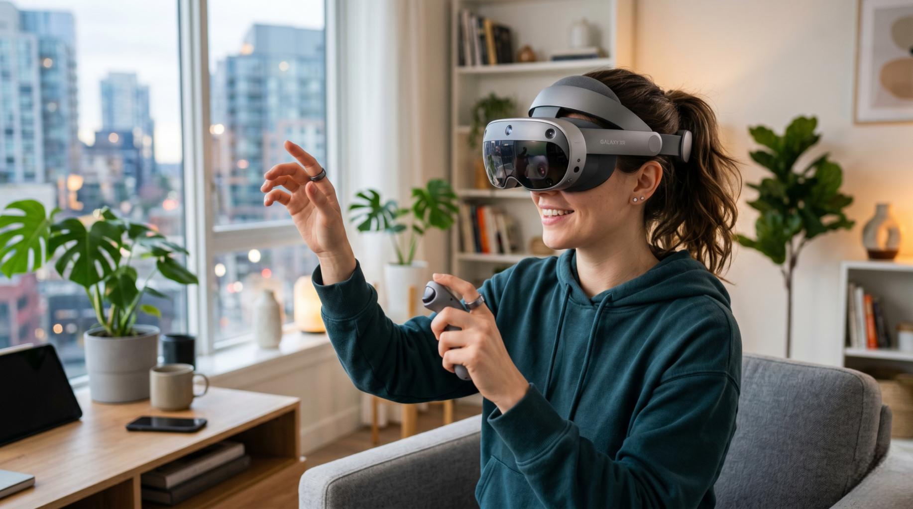 Samsung veut vite s'imposer sur le marché avec son casque Galaxy XR.