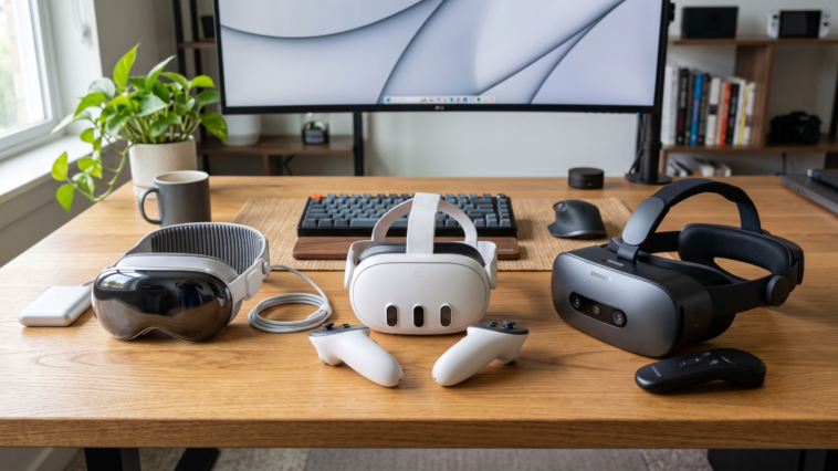A quoi s'attendre d'un Vision Pro vs Quest vs Galaxy XR ?