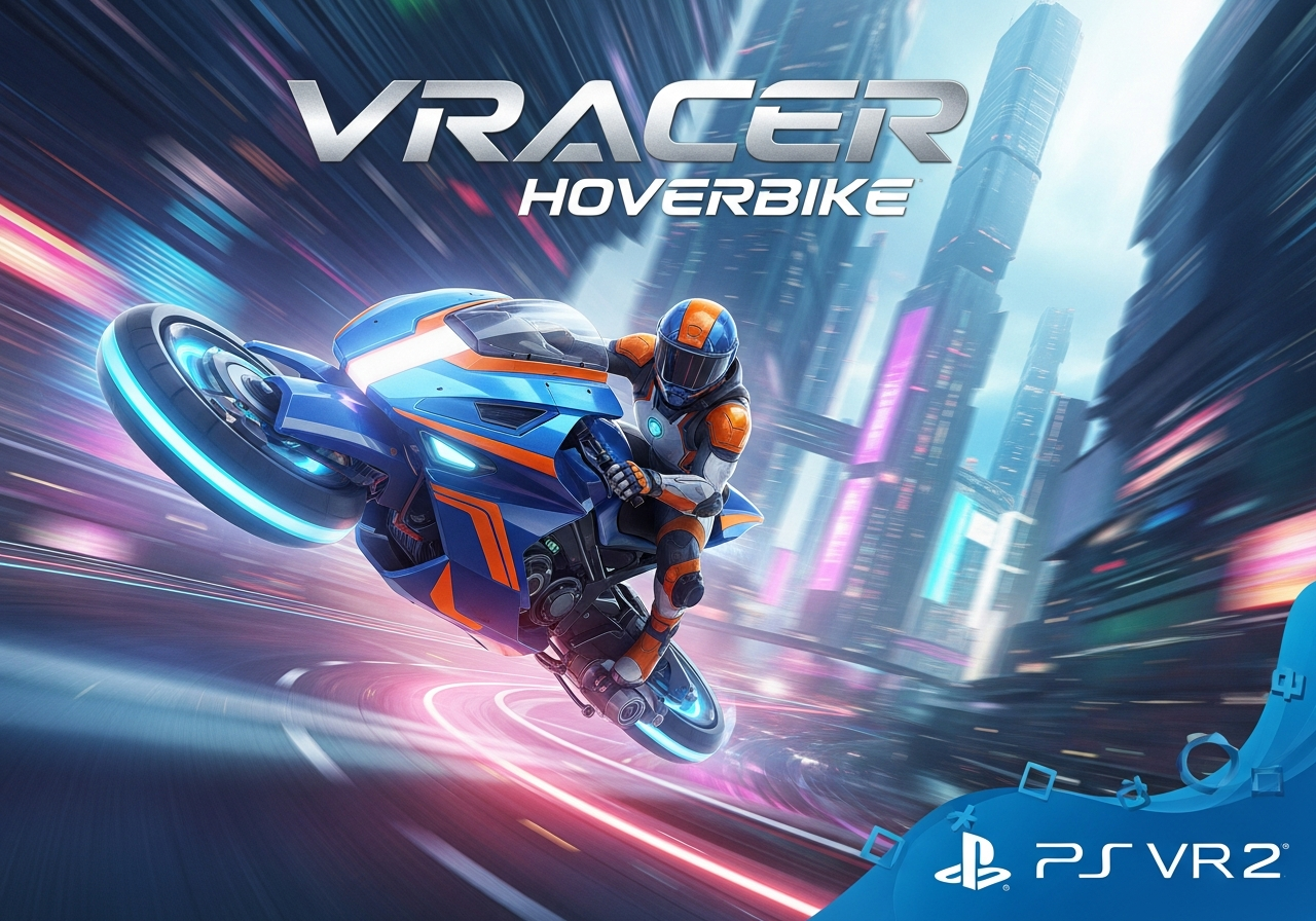 Filez à toute allure sur votre hoverbike dans ce jeu de course en VR