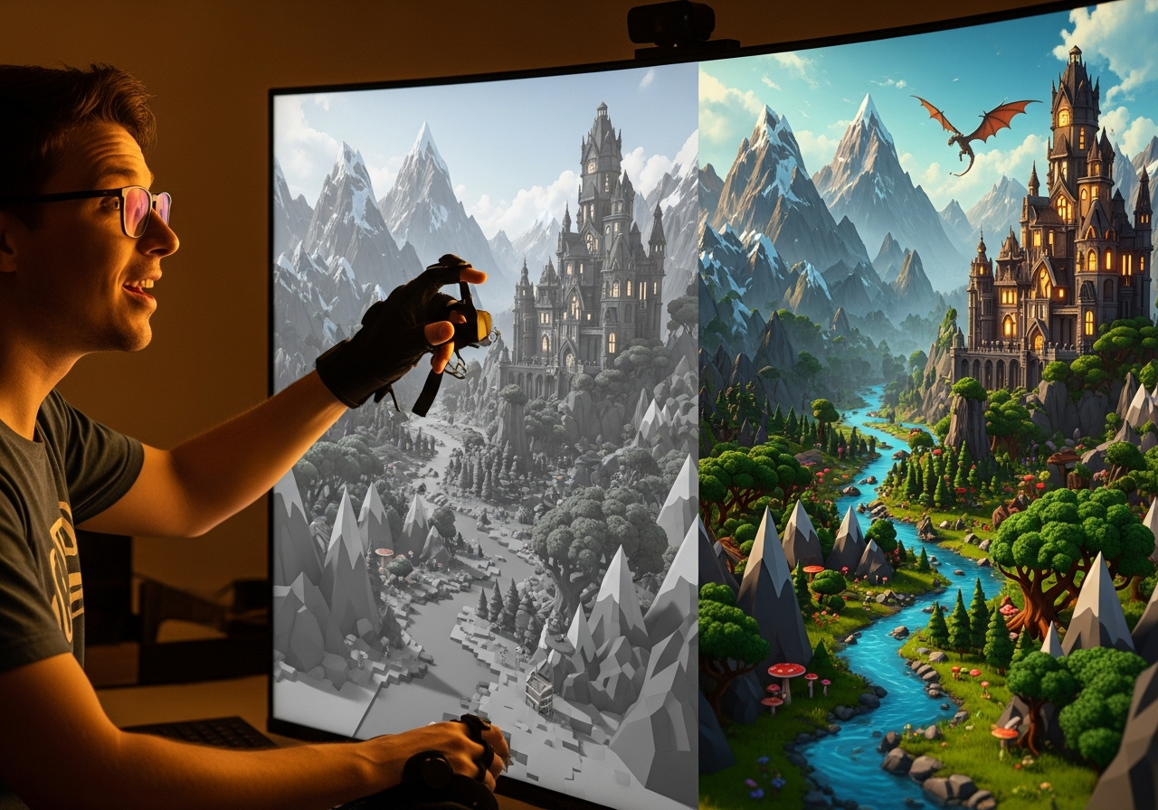 Imaginez un monde 3D entier généré à partir d’une simple image