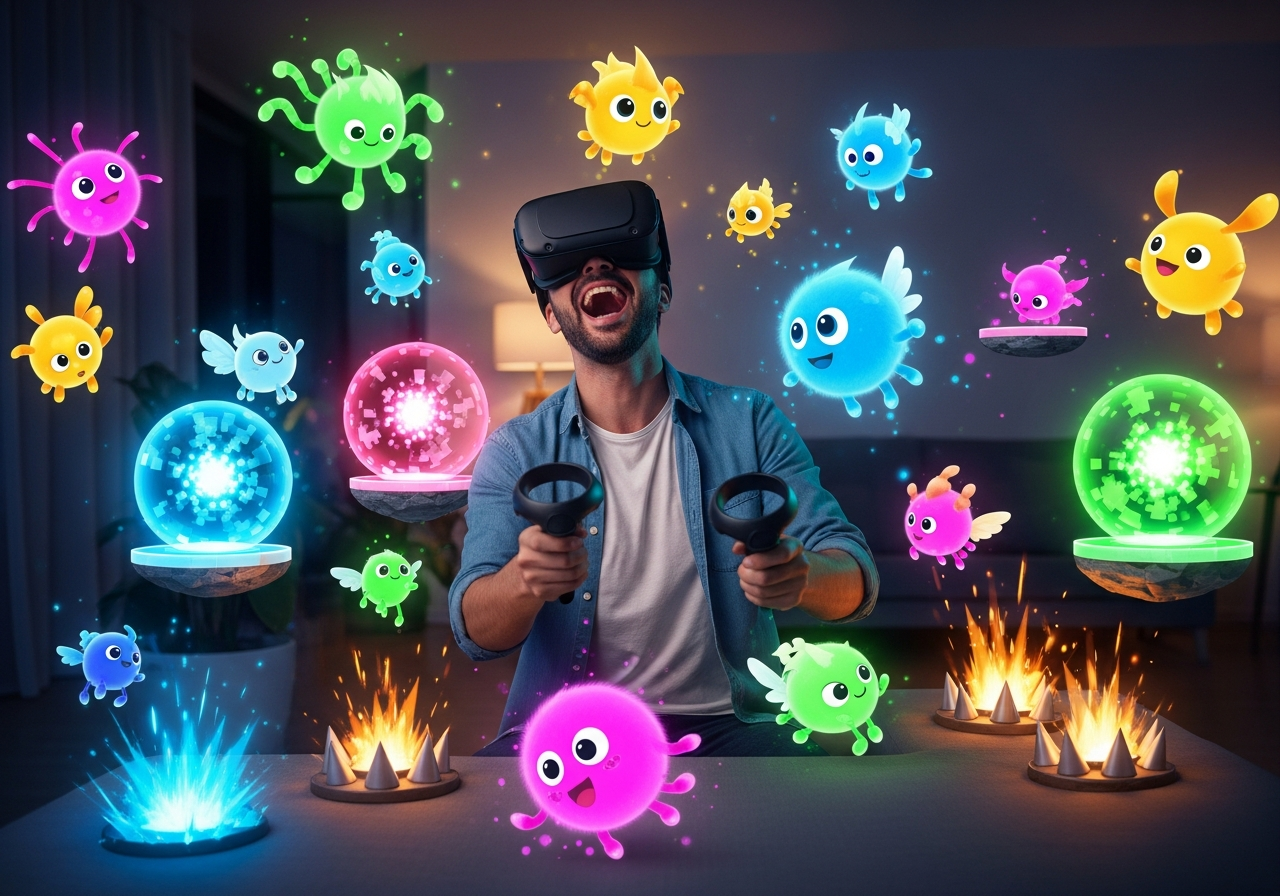 Votre maison devient un champ de bataille avec ce jeu sur Quest 3