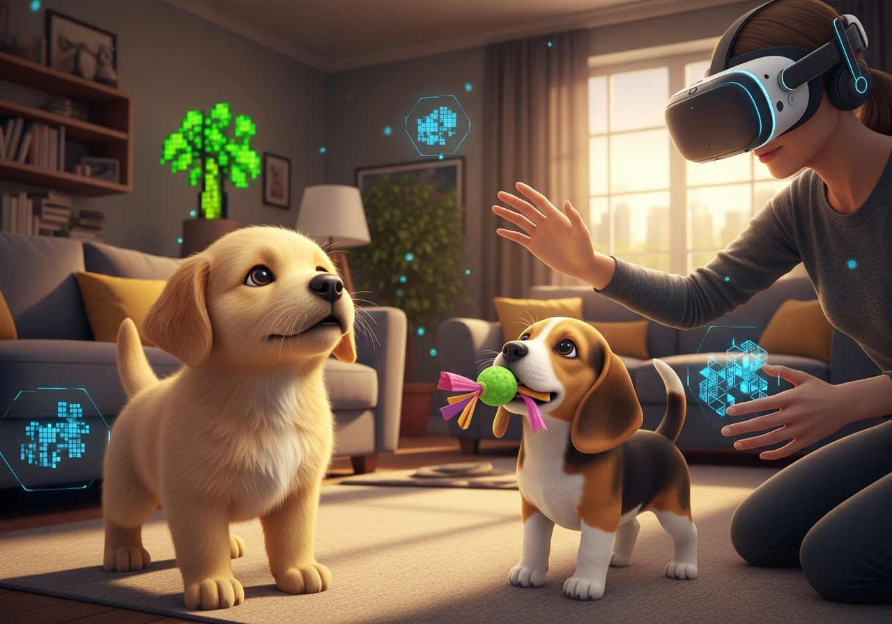 Envie de câlins canins ? Voici le jeu VR parfait pour vous !