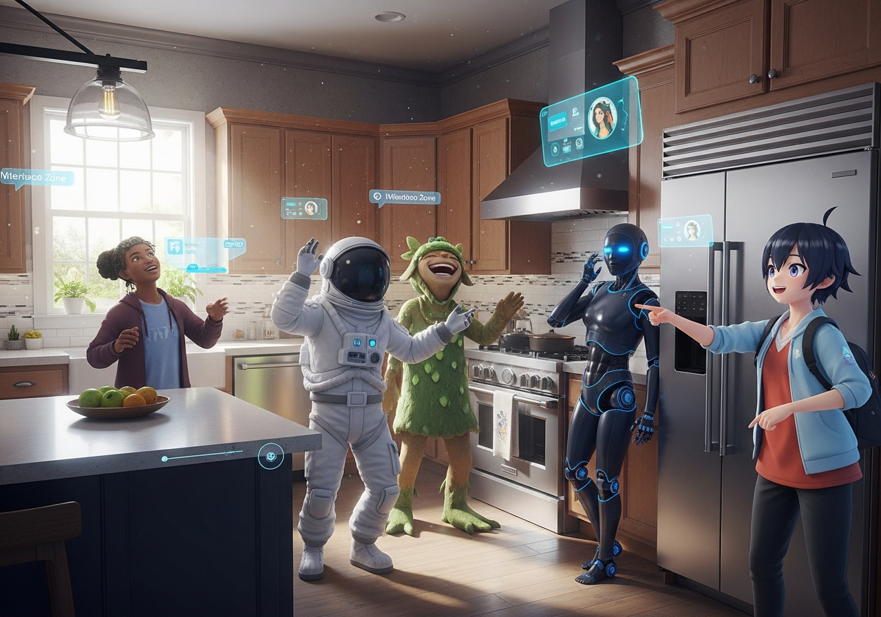 Rassemblez vos amis dans vos mondes virtuels grâce à Meta