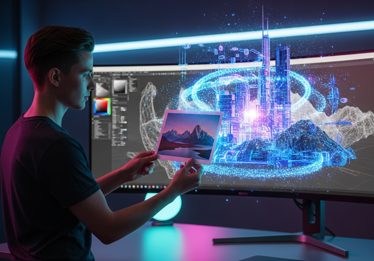 Imaginez un monde 3D entier généré à partir d’une simple image