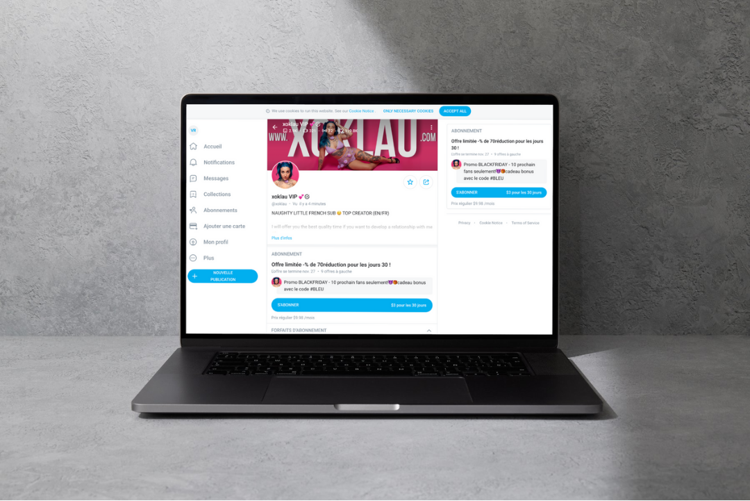 xoklau VIP 😈: l'OnlyFans Porn français avec des scénarios variés