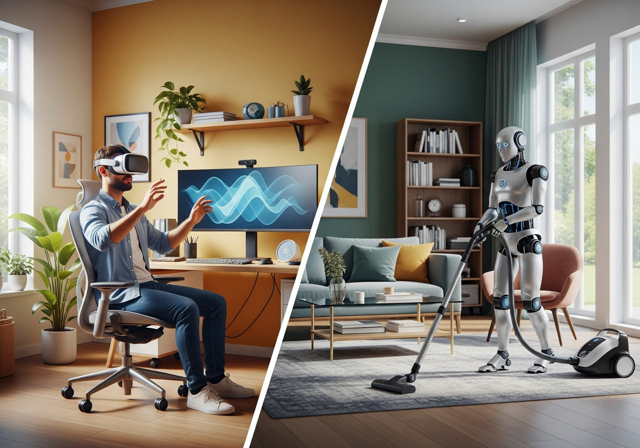 Ce robot humanoïde télécommandé en VR s'occupera de votre maison