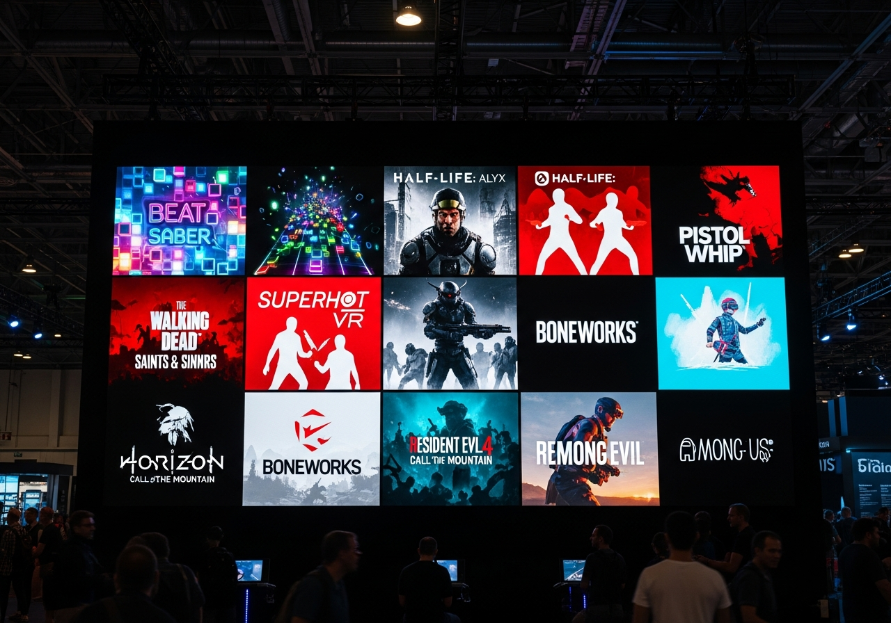 Résumé du VR Games Showcase : les meilleurs trailers et sorties à venir