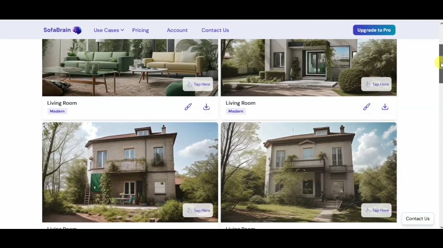 Interface SofaBrain Ai