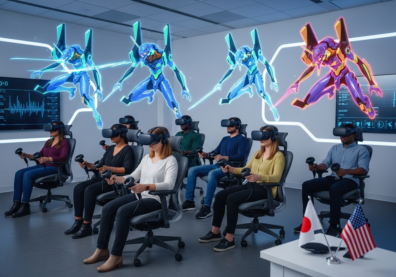 Neon Genesis Evangelion en jeu VR ? Inscrivez-vous aux tests !