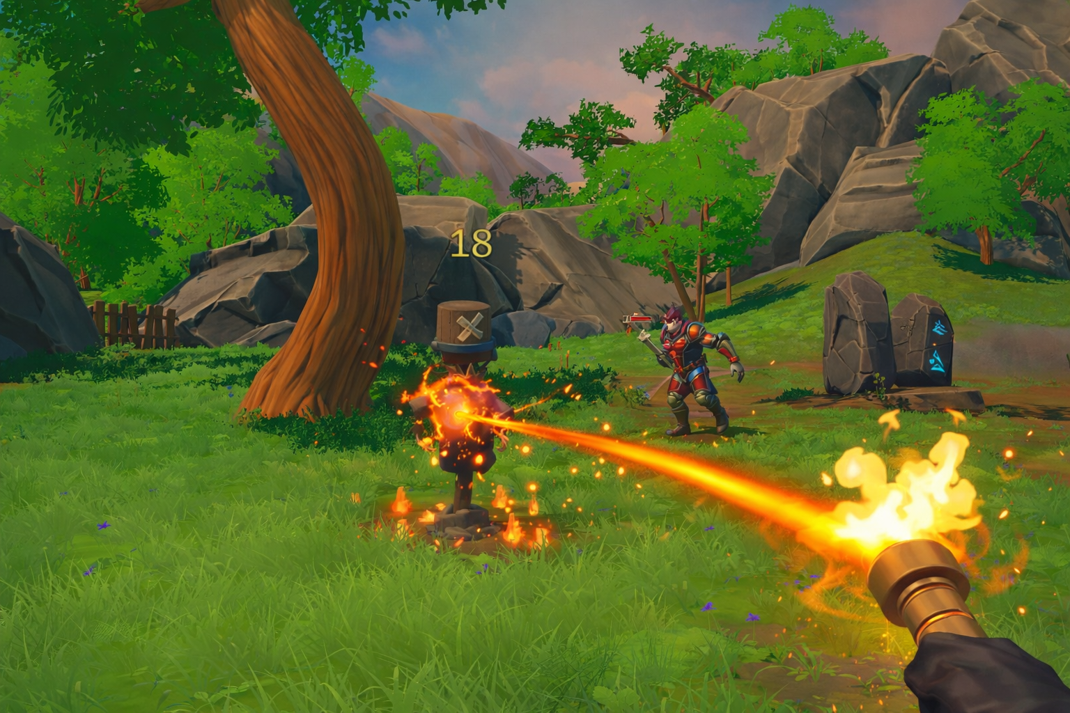 Dans cette nouvelle arène VR, les éléments décident de la victoire