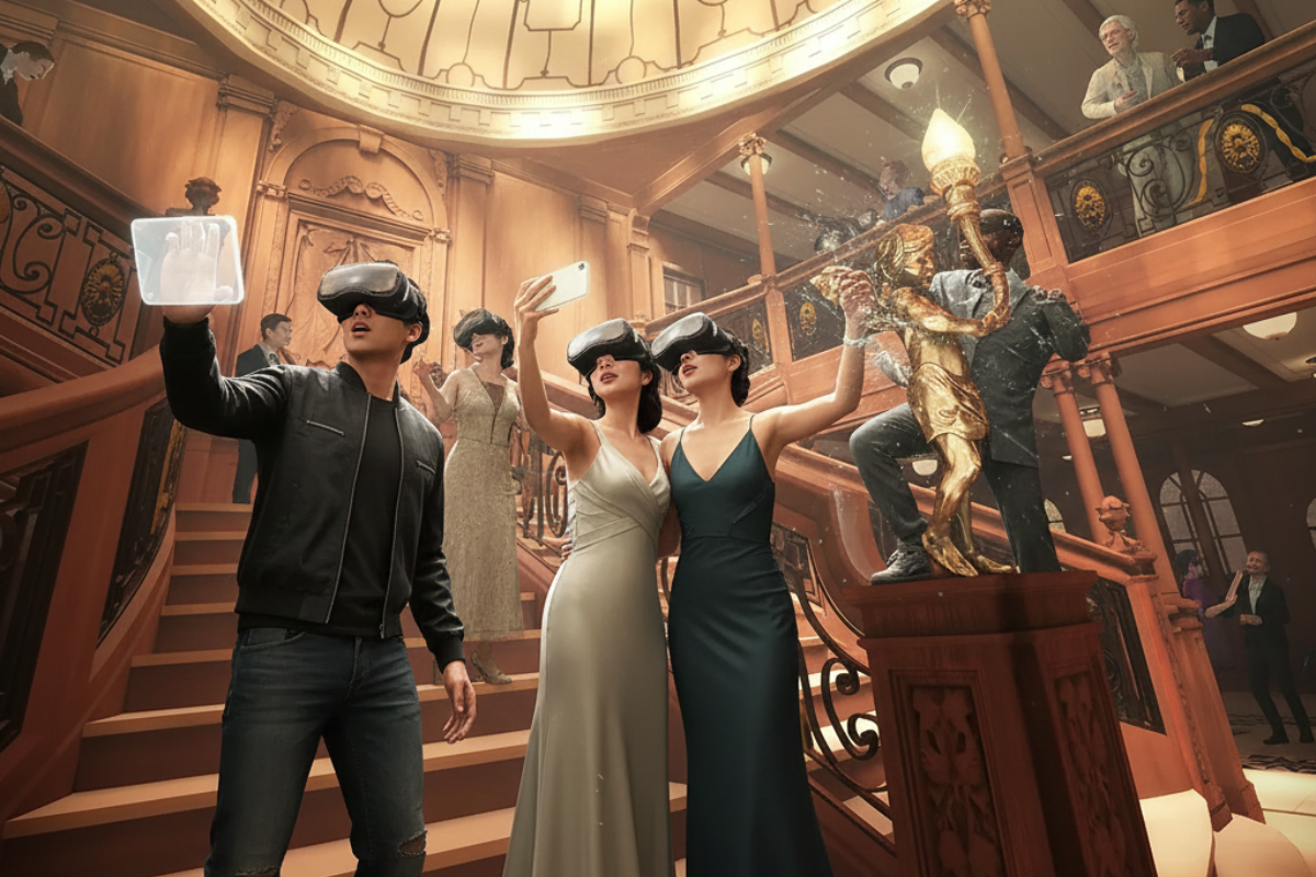 Pourquoi l'expérience VR du Titanic à New York attire autant de monde ?