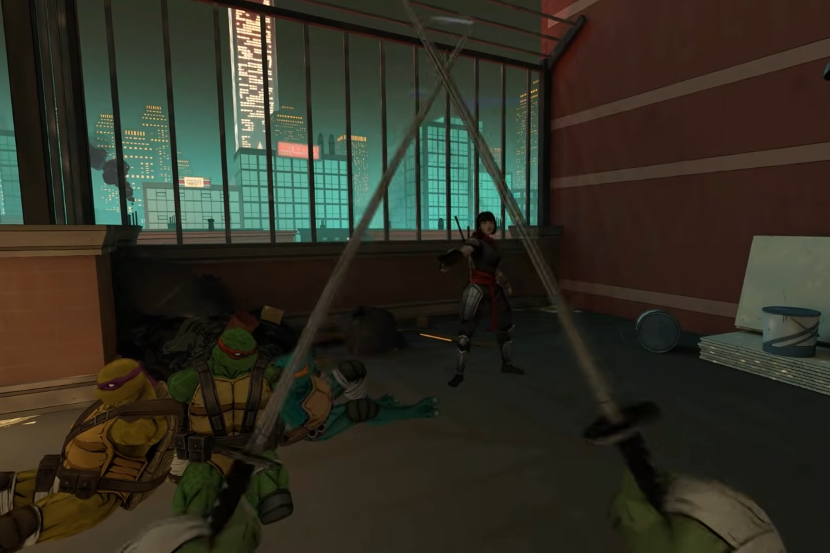Les Tortues Ninja débarquent en VR sur Quest et SteamVR en 2026