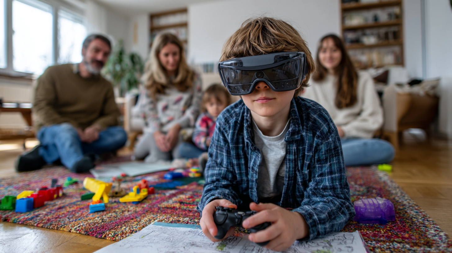 Faites plaisir à votre enfant avec le HeroMask Casque VR + Jeux Maths.