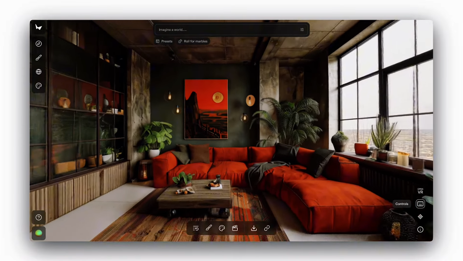 Demo avec World Labs Marble