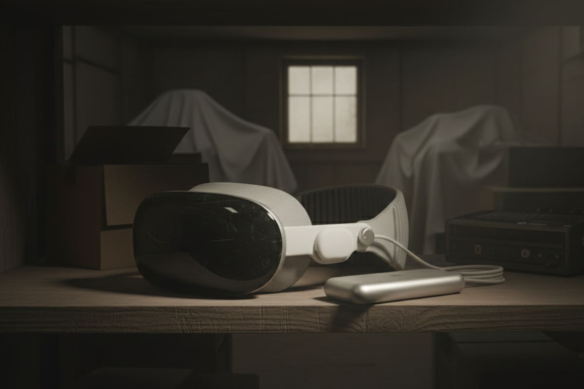 Mauvaise nouvelle : Le Vision Pro ne se vend pas et Apple arrête tout