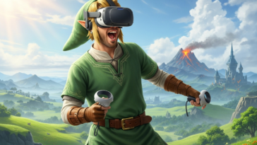 Voici Zelda Breath of the Wild en VR total : De la magie pure !