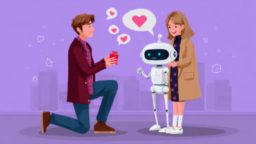 Il demande une IA en mariage, sa compagne assiste à la scène