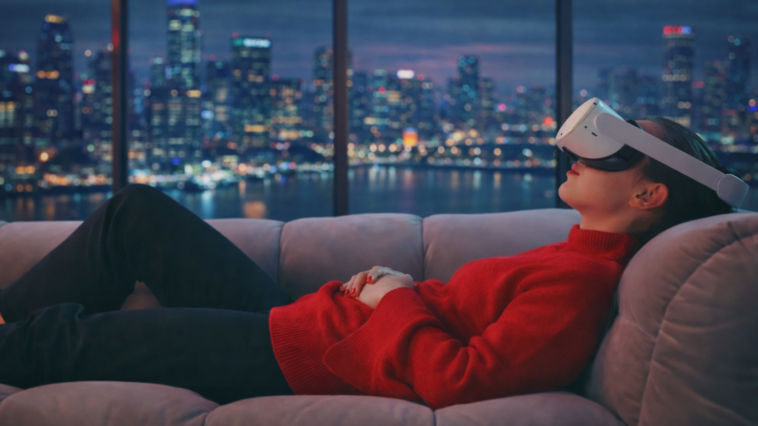 Meta Quest 3 : mode Allongé