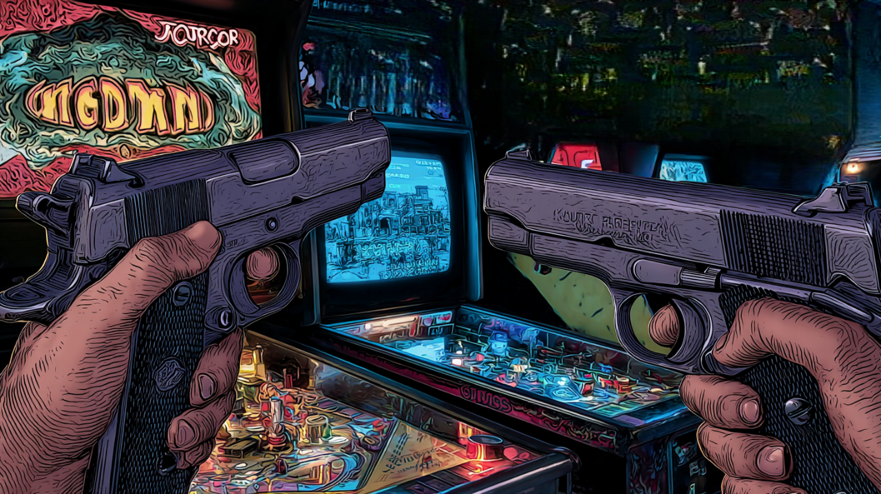 Amusez-vous avec le Time Crisis VR émulateur.