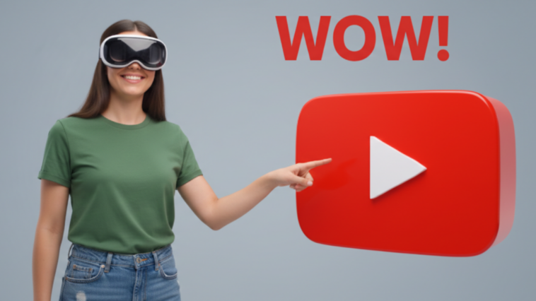 Apple Vision Pro : la pièce manquante du puzzle s’appelait YouTube