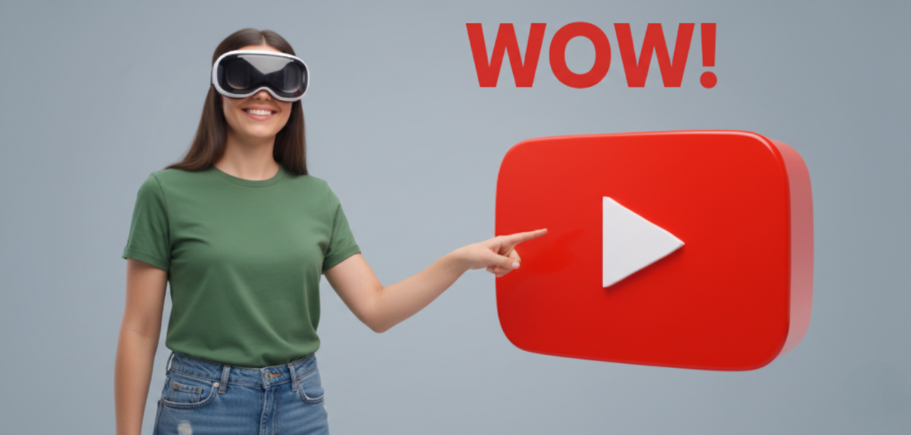 Apple Vision Pro : la pièce manquante du puzzle s’appelait YouTube