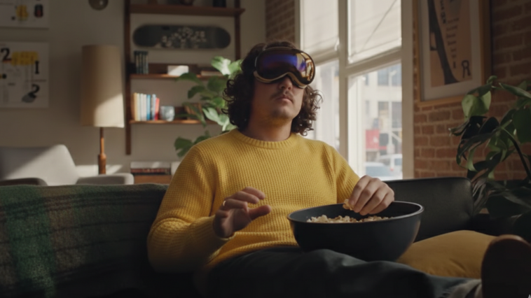 Le casque Apple Vision Pro