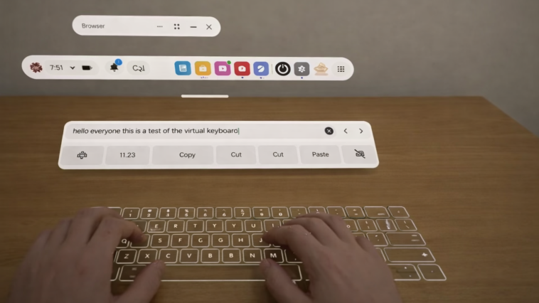 Meta Quest Surface Keyboard