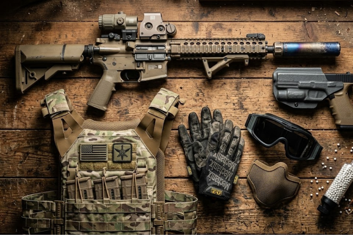Le choix des équipements et des accessoires pour bien pratiquer l'airsoft