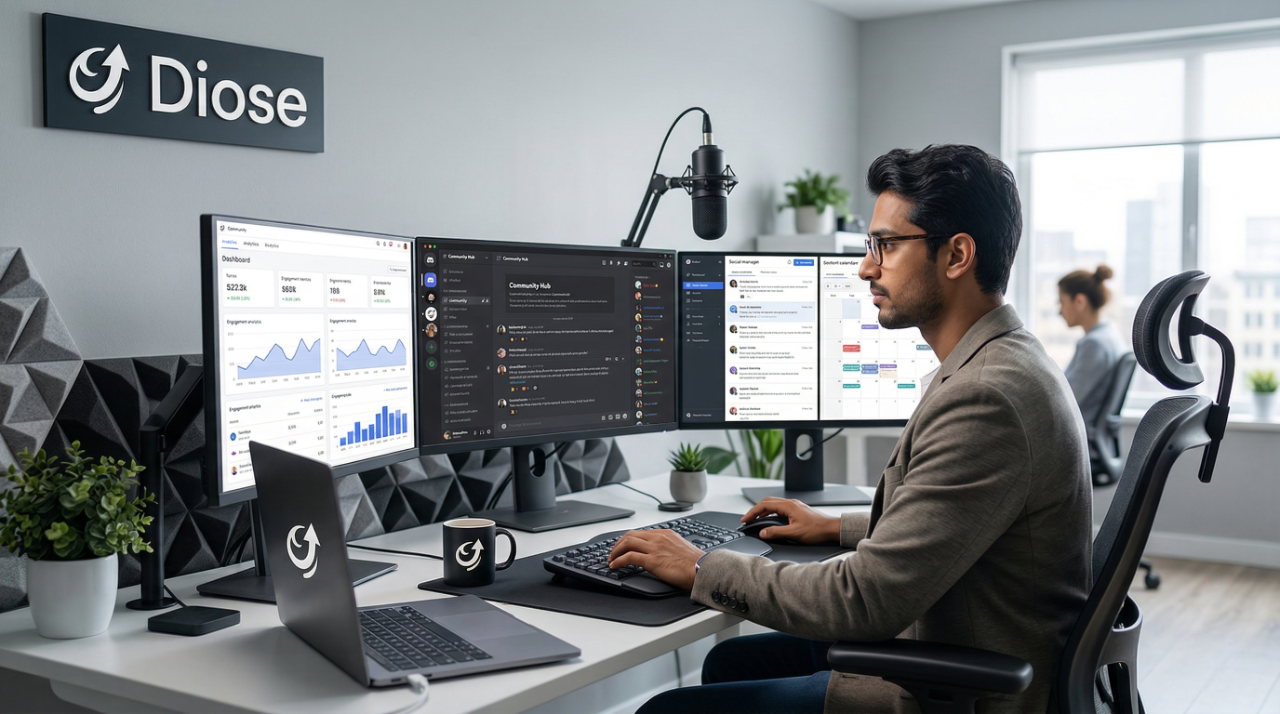 L'agence Diose saura vous accompagner en community management.